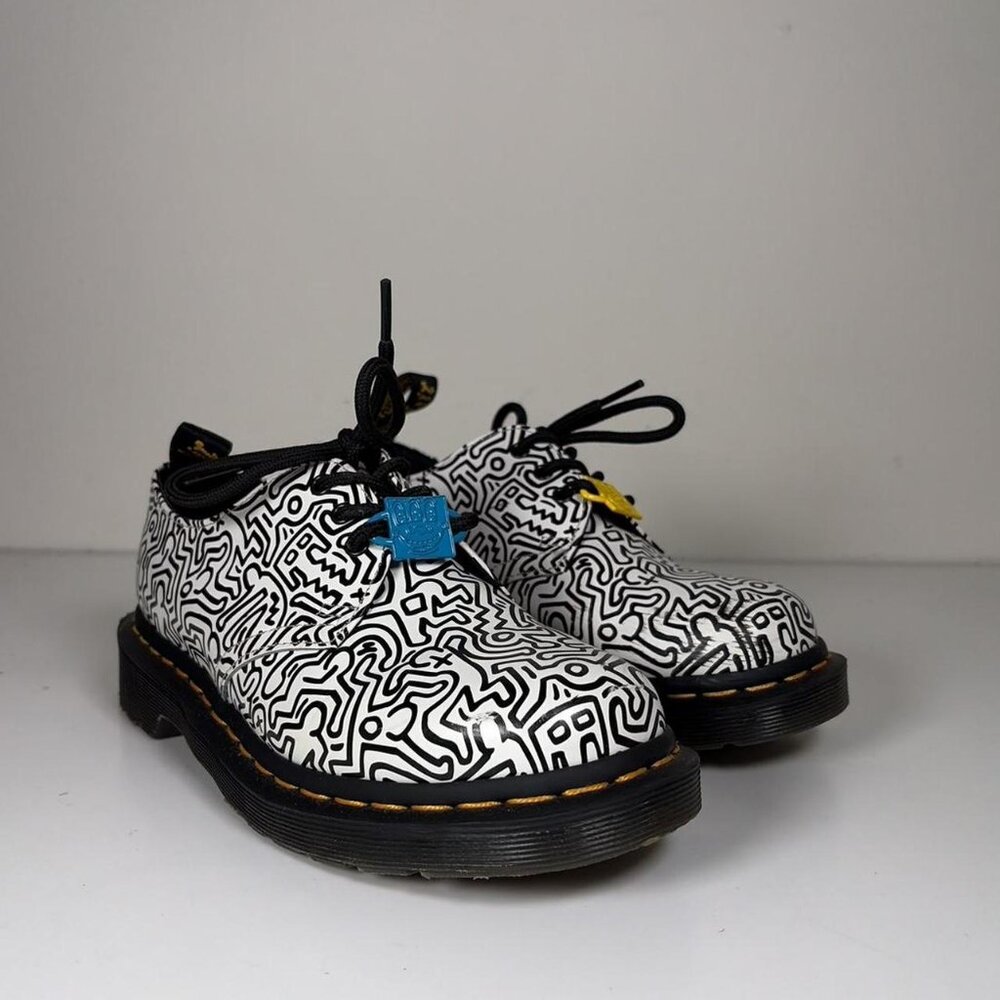1461 Keith Harring x Dr. Martens Leather Boots